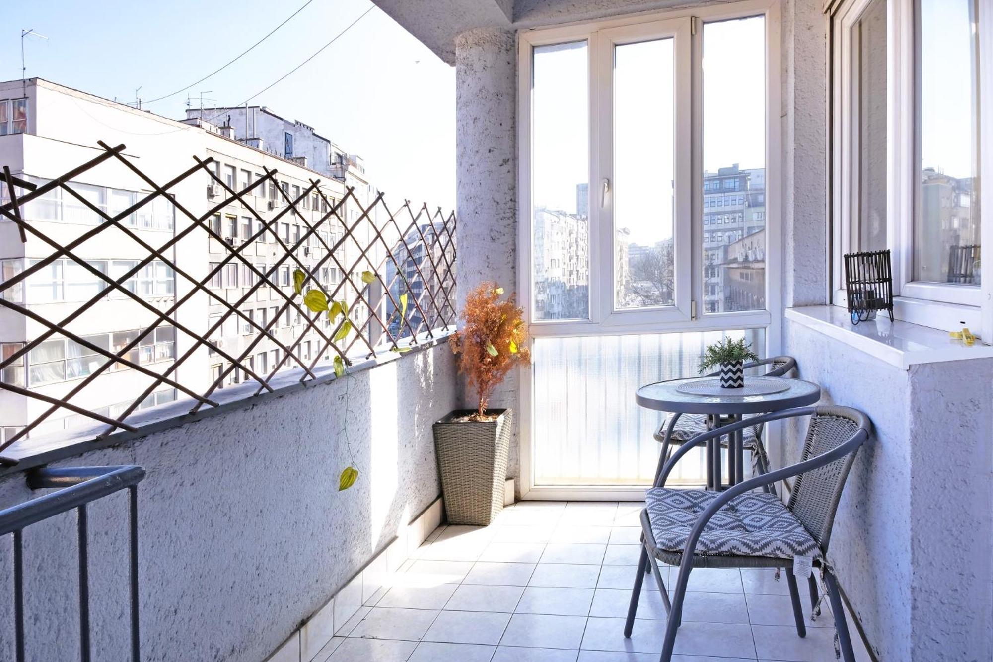 Windows City Apartment Belgrade Exterior photo